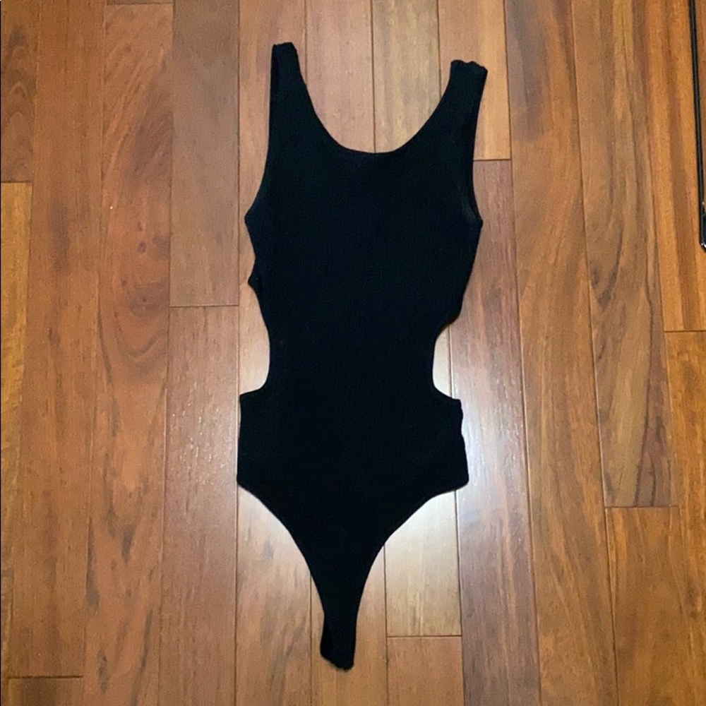 Bebe Cutout leotard